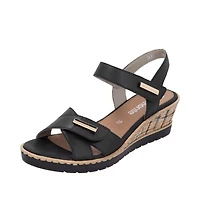 REMONTE R6266- Wedge Sandal (Velcro