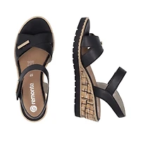 REMONTE R6266- Wedge Sandal (Velcro