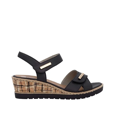 REMONTE R6266- Wedge Sandal (Velcro