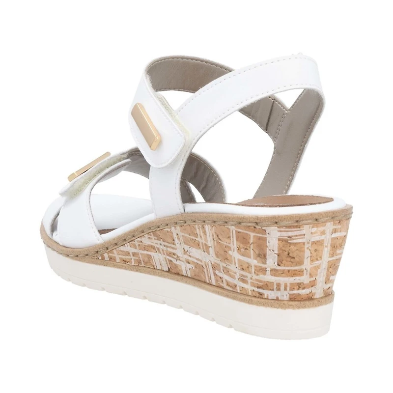 REMONTE R6266-80 Wedge Sandal (Velcro)
