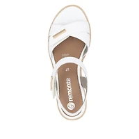 REMONTE R6266-80 Wedge Sandal (Velcro)