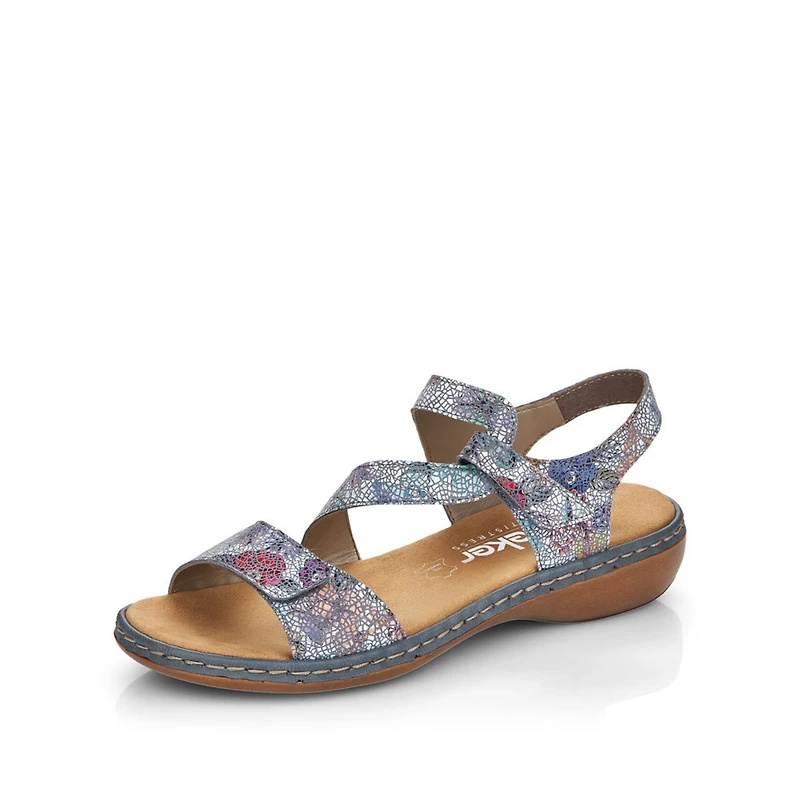 RIEKER 659C7-90 Velcro Sandal
