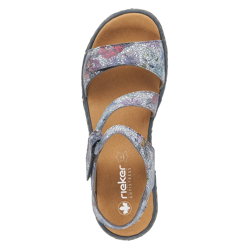 RIEKER 659C7-90 Velcro Sandal
