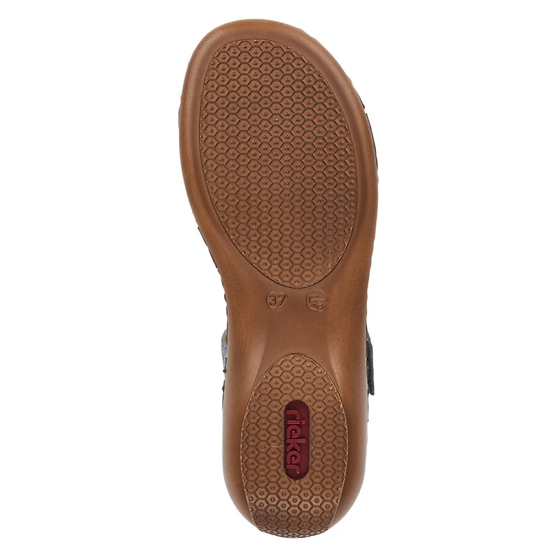 RIEKER 659C7-90 Velcro Sandal