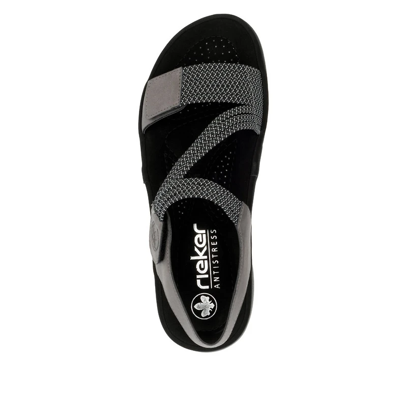 RIEKER 64870- Velcro Sandal (Thin Bands