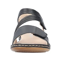 RIEKER 65964-00 Velcro Sandal (Thick Band)