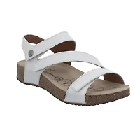 JOSEF SEIBEL Tonga 25 Bkstrap Velcro WHITE