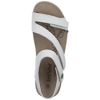 JOSEF SEIBEL Tonga 25 Bkstrap Velcro WHITE