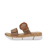 RIEKER V2392-62 Velcro Slide (Big Buckle)