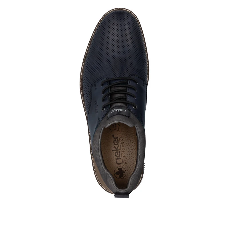 RIEKER 14450-15 Lace-Up (Contrast Sole)