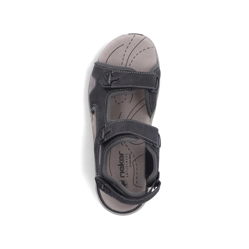 RIEKER 29151- Velcro Bk-Strap Sandal MENS
