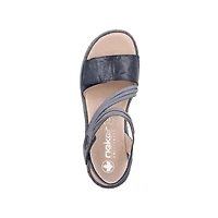 RIEKER 65964-12 Velcro Sandal (Thick Band)