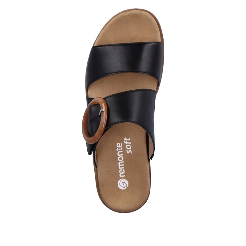 REMONTE D0Q51- Chunk Sole Slide (Big Buckle