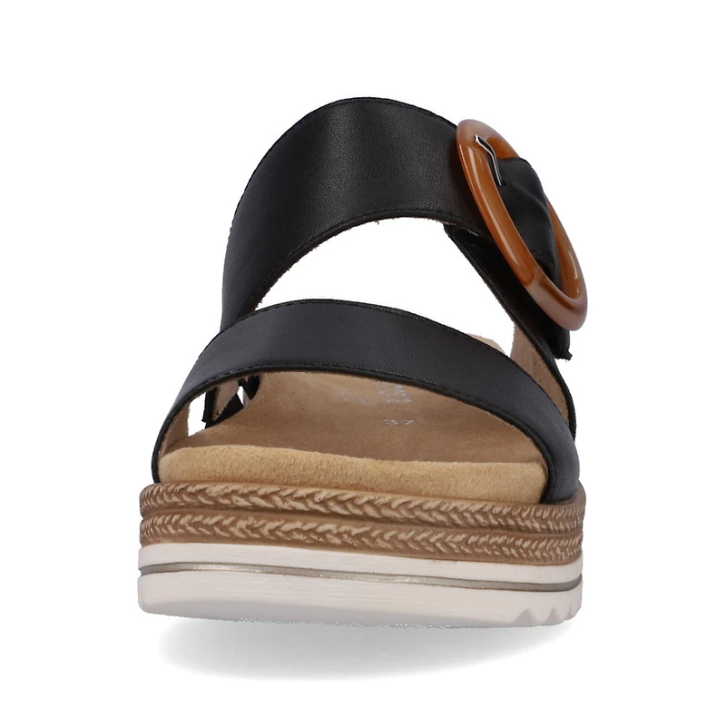 REMONTE D0Q51- Chunk Sole Slide (Big Buckle