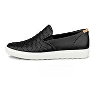 ECCO 470863-01001 Soft 7 W Woven Slip On 3.0