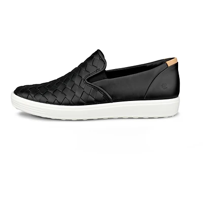 ECCO 470863-01001 Soft 7 W Woven Slip On 3.0