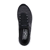 SKECHERS 104546 Glide Step BKW LADIES