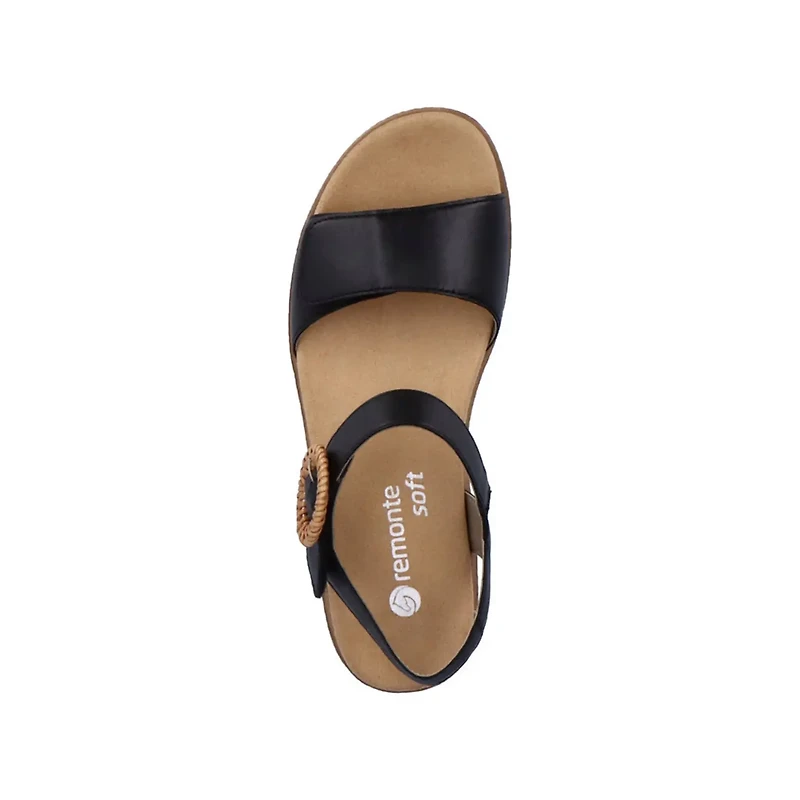 REMONTE D0Q52-00 Chunk Sole Sandal (Big Buckle)