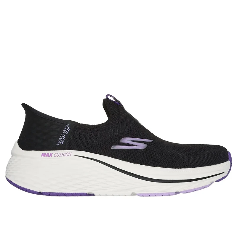 SKECHERS 129611 Max Cushioning BKPR LADIES