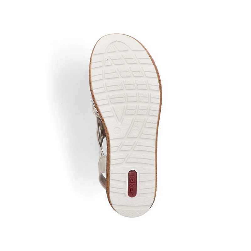 RIEKER 62741-60 Wrapped Sandal (Woven)
