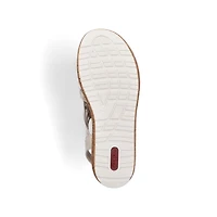RIEKER 62741-60 Wrapped Sandal (Woven)