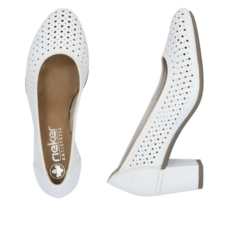 RIEKER 41057-80 Hi-Heel Pump (Perfs)