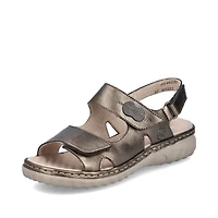 RIEKER 60462-90 Velcro Bk-Strap Sandal