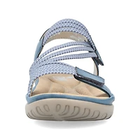 RIEKER 64870-14 Velcro Sandal (Thin Bands)