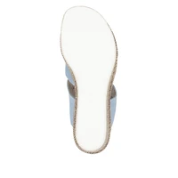 RIEKER 68789- Wedge Slide (Flower