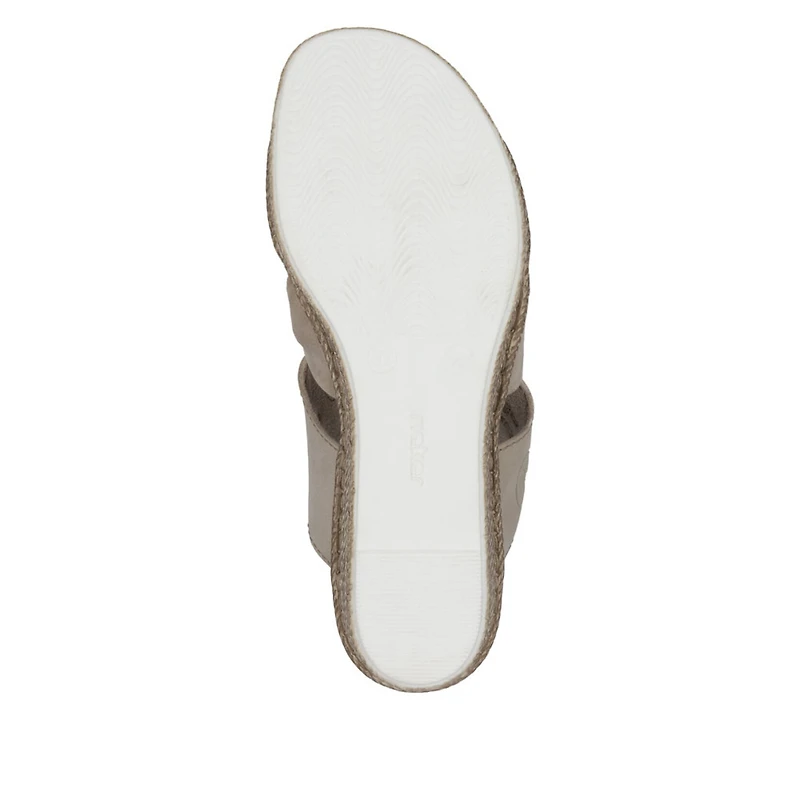 RIEKER 68789-62 Wedge Slide (Flower)