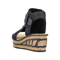 RIEKER 68191-00 Wrapped Gladiator Wedge