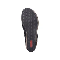 RIEKER 68191-00 Wrapped Gladiator Wedge