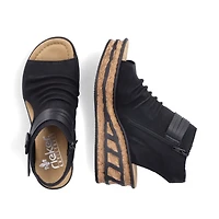 RIEKER 68191-00 Wrapped Gladiator Wedge