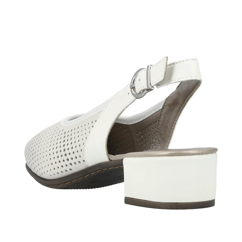 RIEKER 47066-80 Low-Heel Slingback