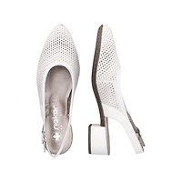 RIEKER 47066-80 Low-Heel Slingback