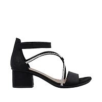 RIEKER 64654-00 Dress Strappy Sandal Low-Heel