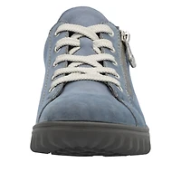 RIEKER 59000-10 Casual Lace-Zip Shoe