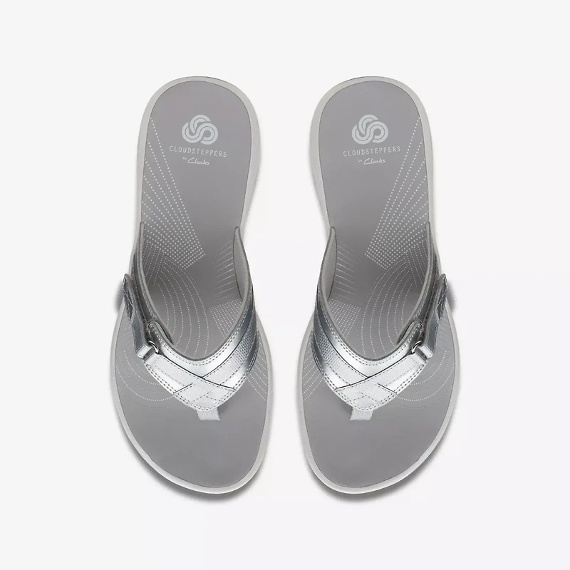 CLARKS Breeze Sea 26126502 SILVER