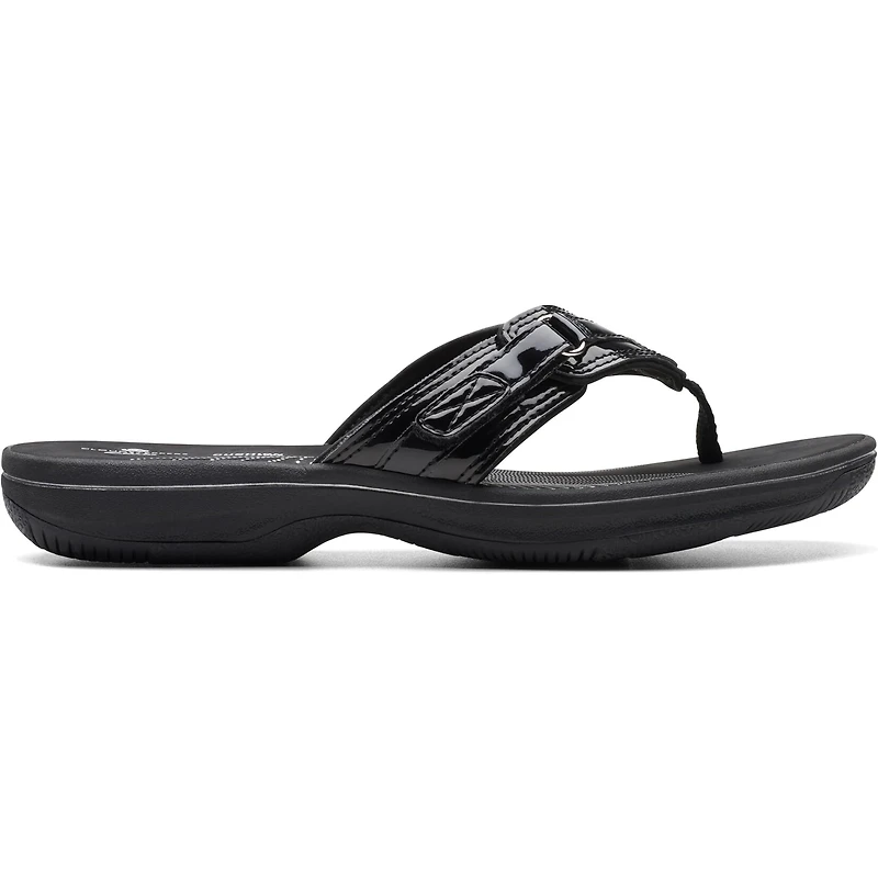 CLARKS Breeze Sea 26133671 BLK PATENT