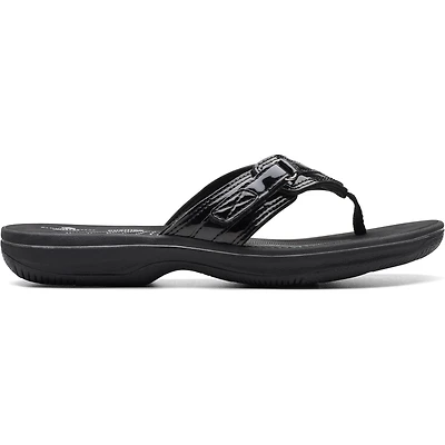 CLARKS Breeze Sea 26133671 BLK PATENT