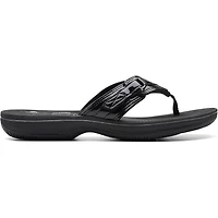 CLARKS Breeze Sea 26133671 BLK PATENT