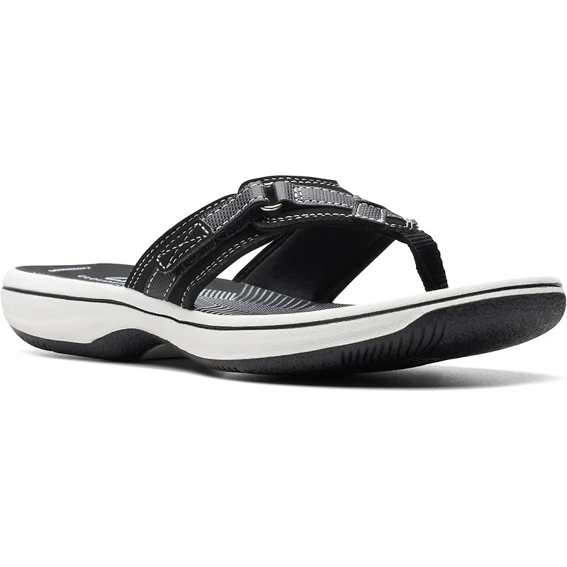CLARKS Breeze Sea 26125505 BLK SYNTHETIC