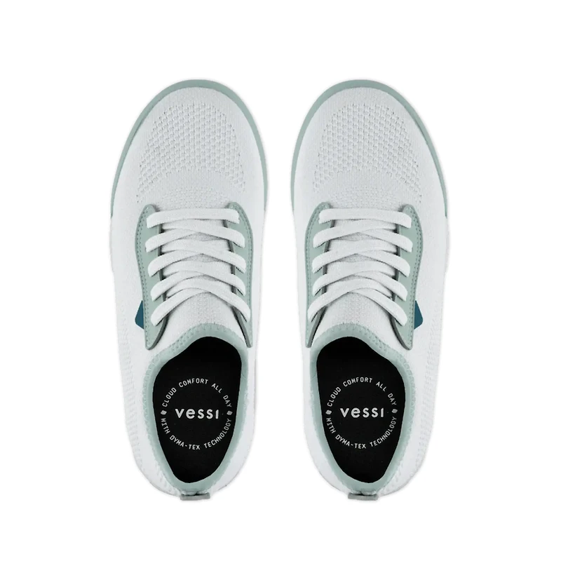VESSI Women's Weekend Sneaker DEW/RAINDROP