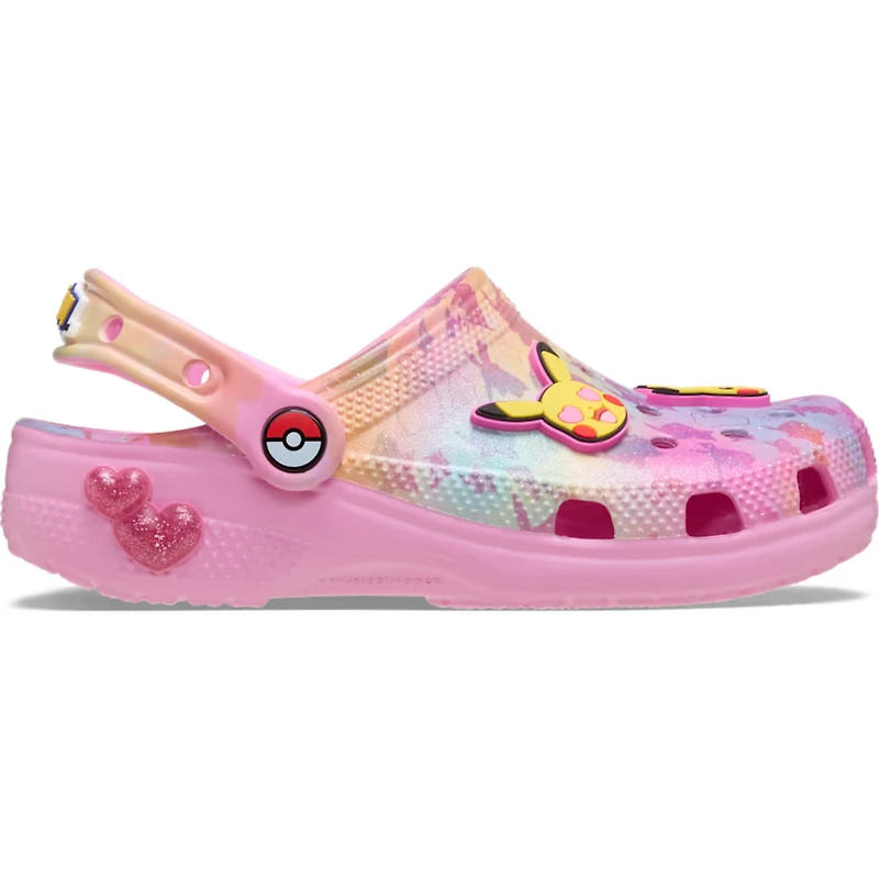 CROCS Pikachu Pink Classic Clog K 211229-90H