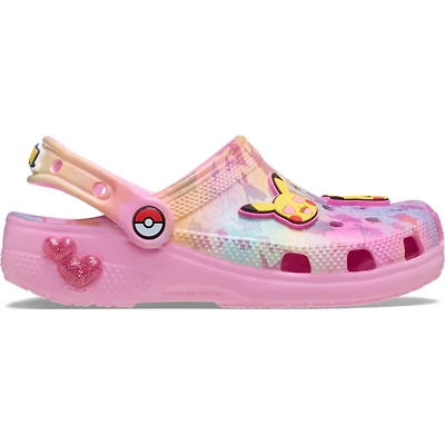 CROCS Pikachu Pink Classic Clog K 211229-90H