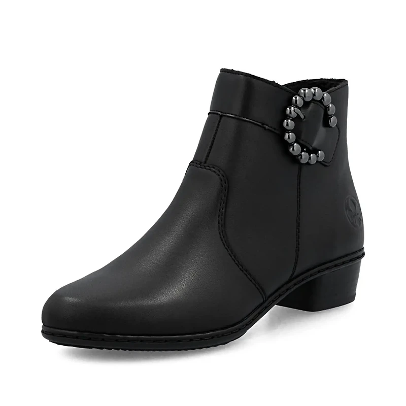 RIEKER Y0797-00 Ankle Bootie (Adornment)