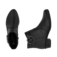 RIEKER Y0797-00 Ankle Bootie (Adornment)