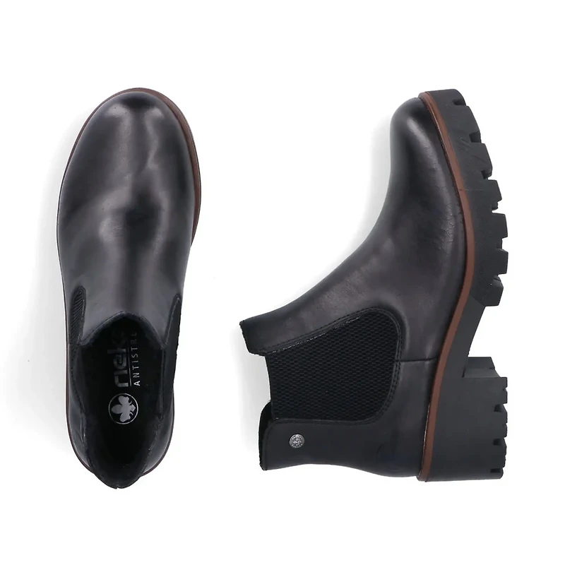 RIEKER 79265-03 Bootie (Chunk Sole)