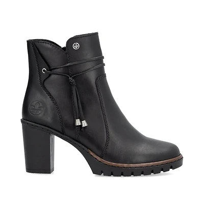 RIEKER Y2567-00 Heel Bootie (Tassel)