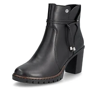 RIEKER Y2567-00 Heel Bootie (Tassel)